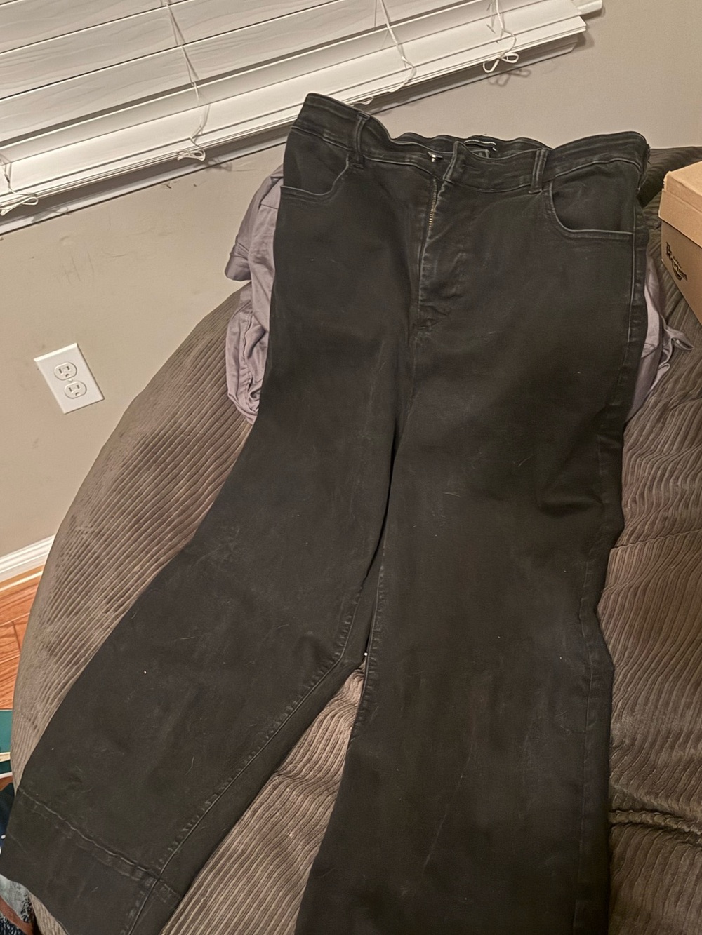 Universal Standard Black Bootcut Jeans for women
